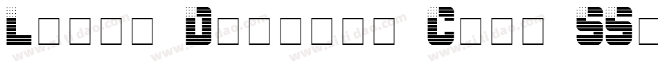 Latex Display Caps SSi字体转换